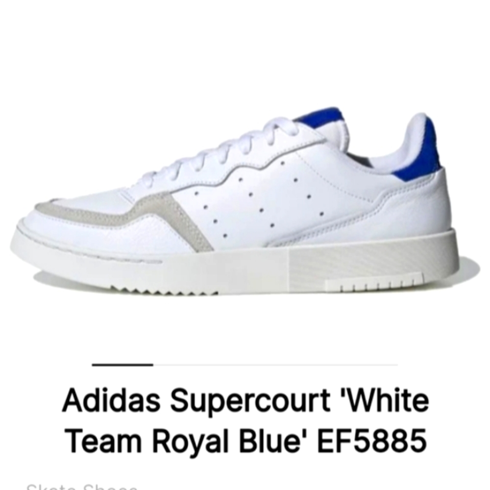 adidas Supercourt Cloud White Blue